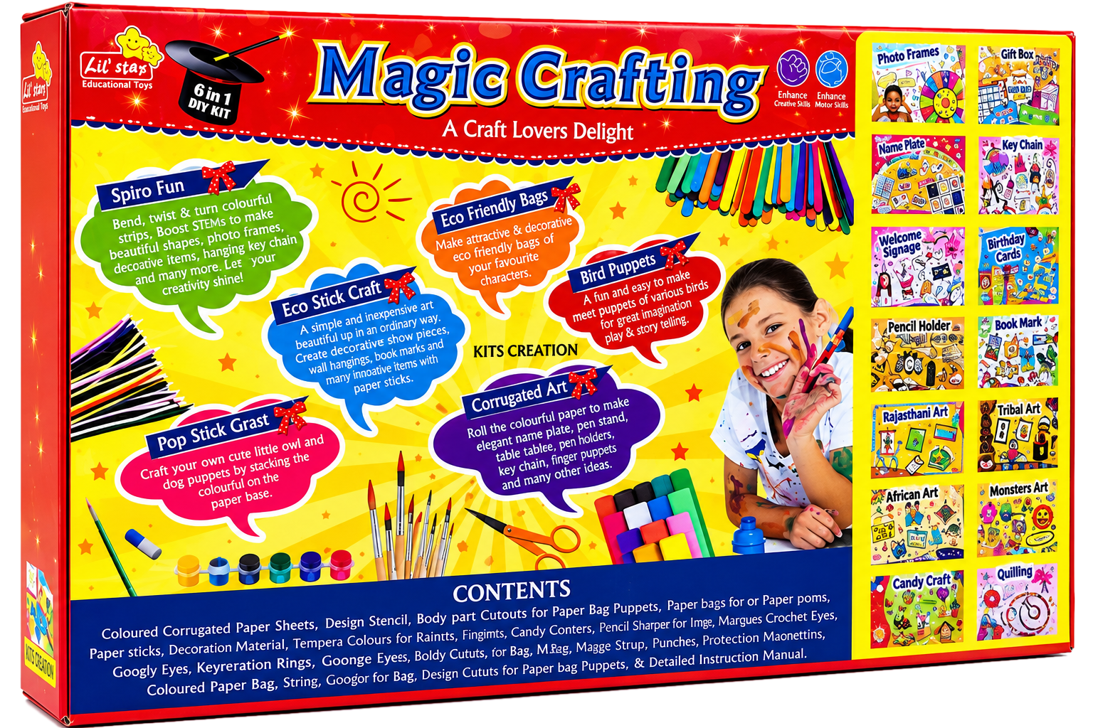 Magic Crafting 6 in 1 DIY Kit