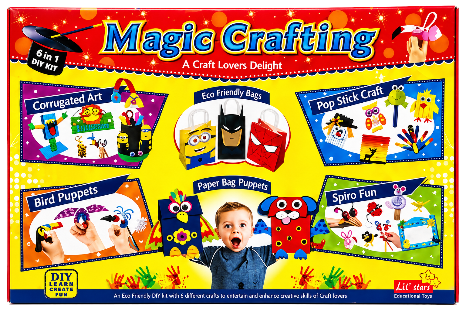 Magic Crafting 6 in 1 DIY Kit
