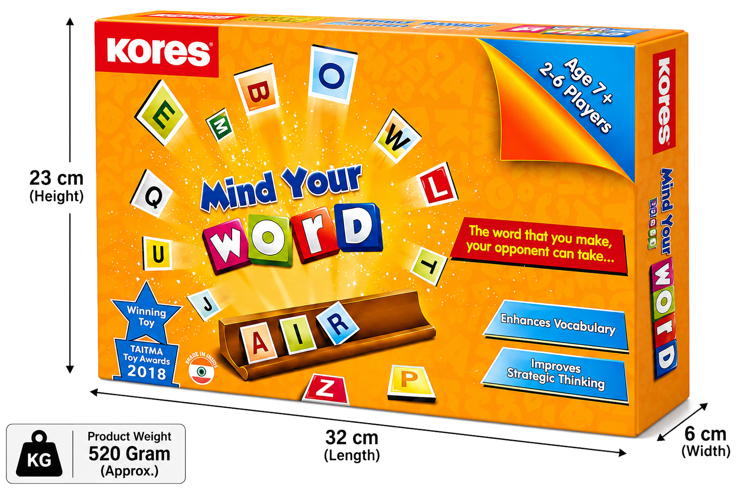 Mind Your Word Board Game by Kores