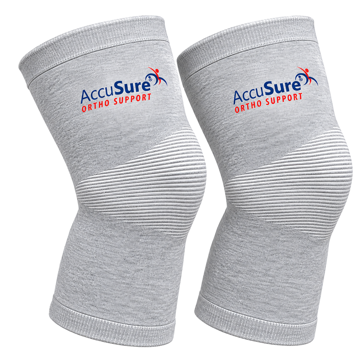 AccuSure Bamboo Yarn Knee Cap - K-12