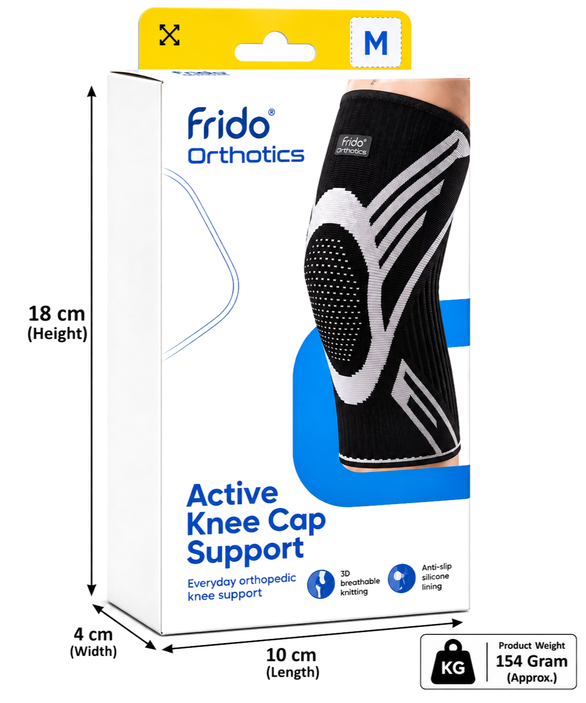 Frido Orthotics Active Knee Cap Support - Size M
