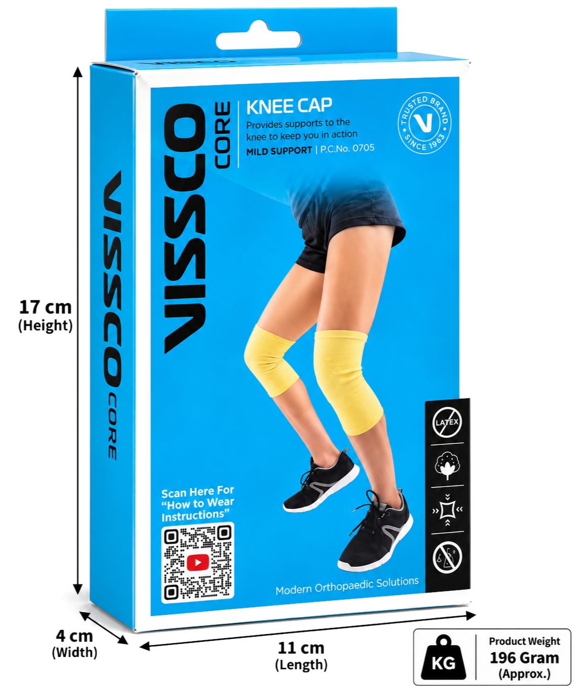 Vissco Core Knee Cap - Mild Support