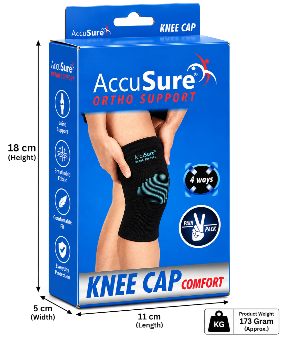 AccuSure Knee Cap Comfort Support