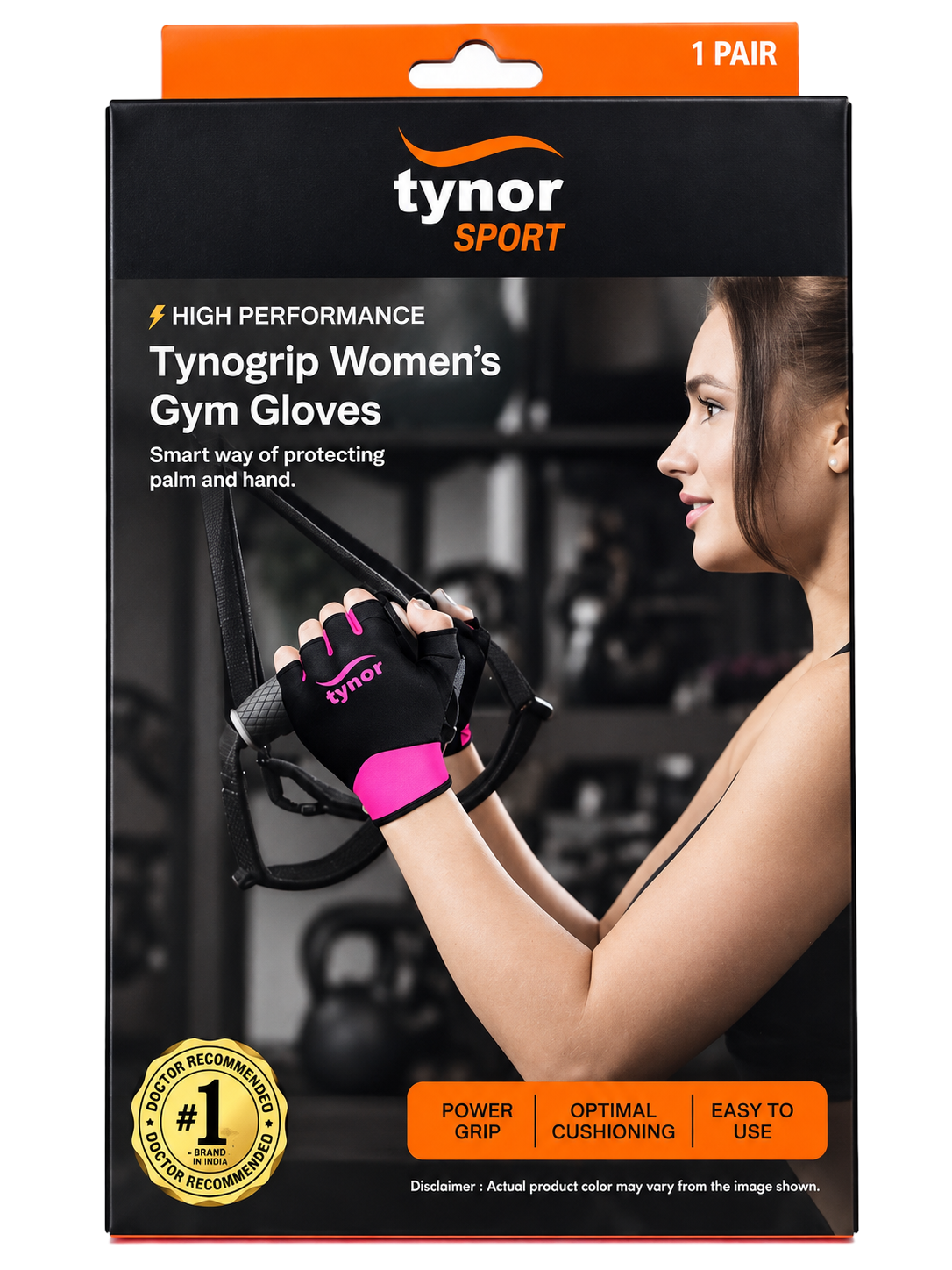 Tynor Tynogrip Women's Gym Gloves