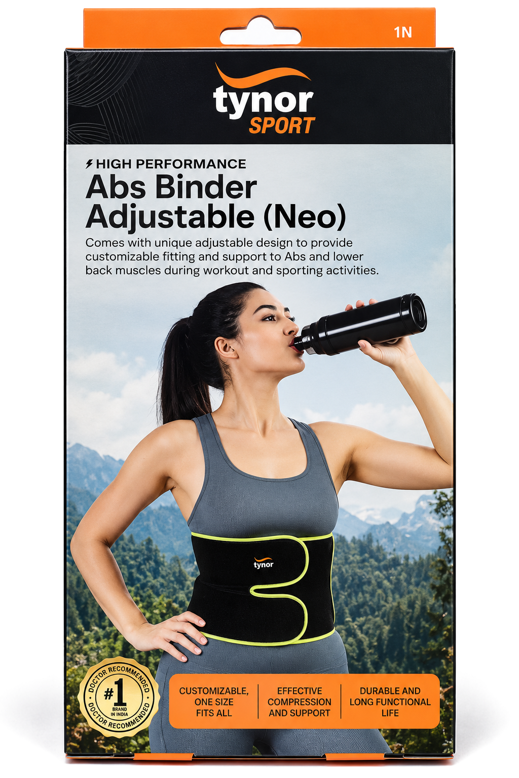 Tynor Abs Binder Adjustable (Neo) - Universal Support Belt