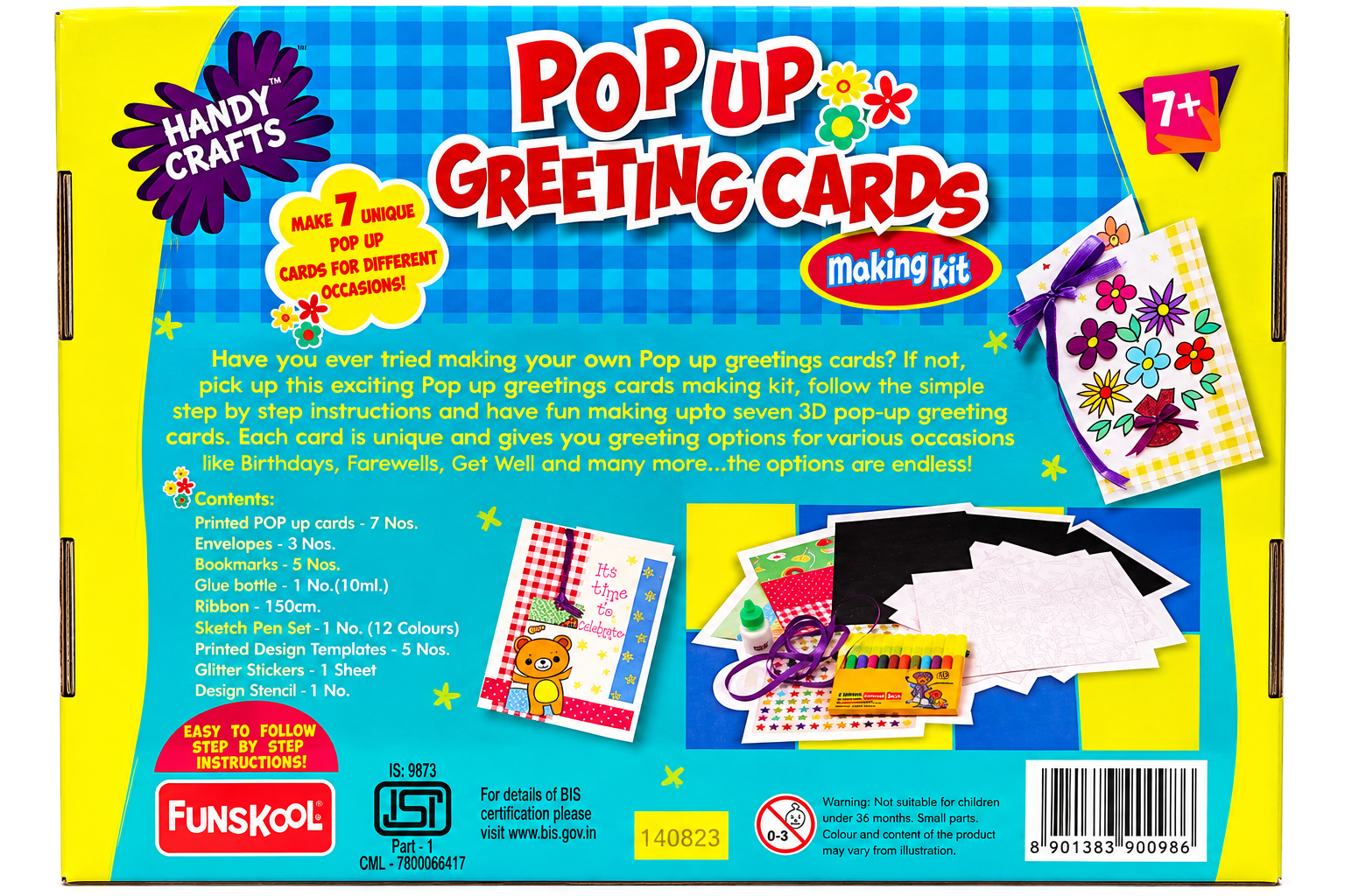 Pop Up Greeting Cards Making Kit