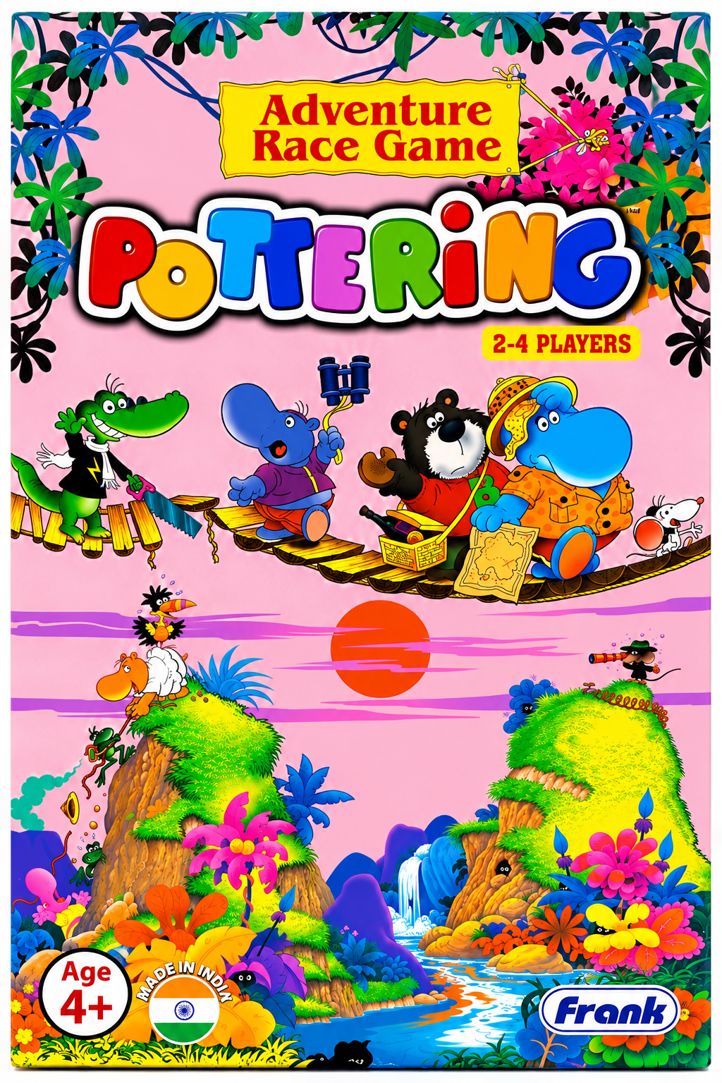 Pottering Adventure Race Game - Board Game for Kids