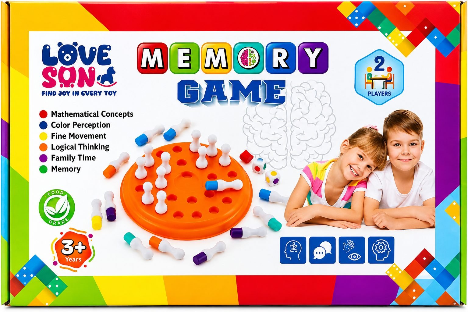 Love Son Memory Game - Brain Development Toy
