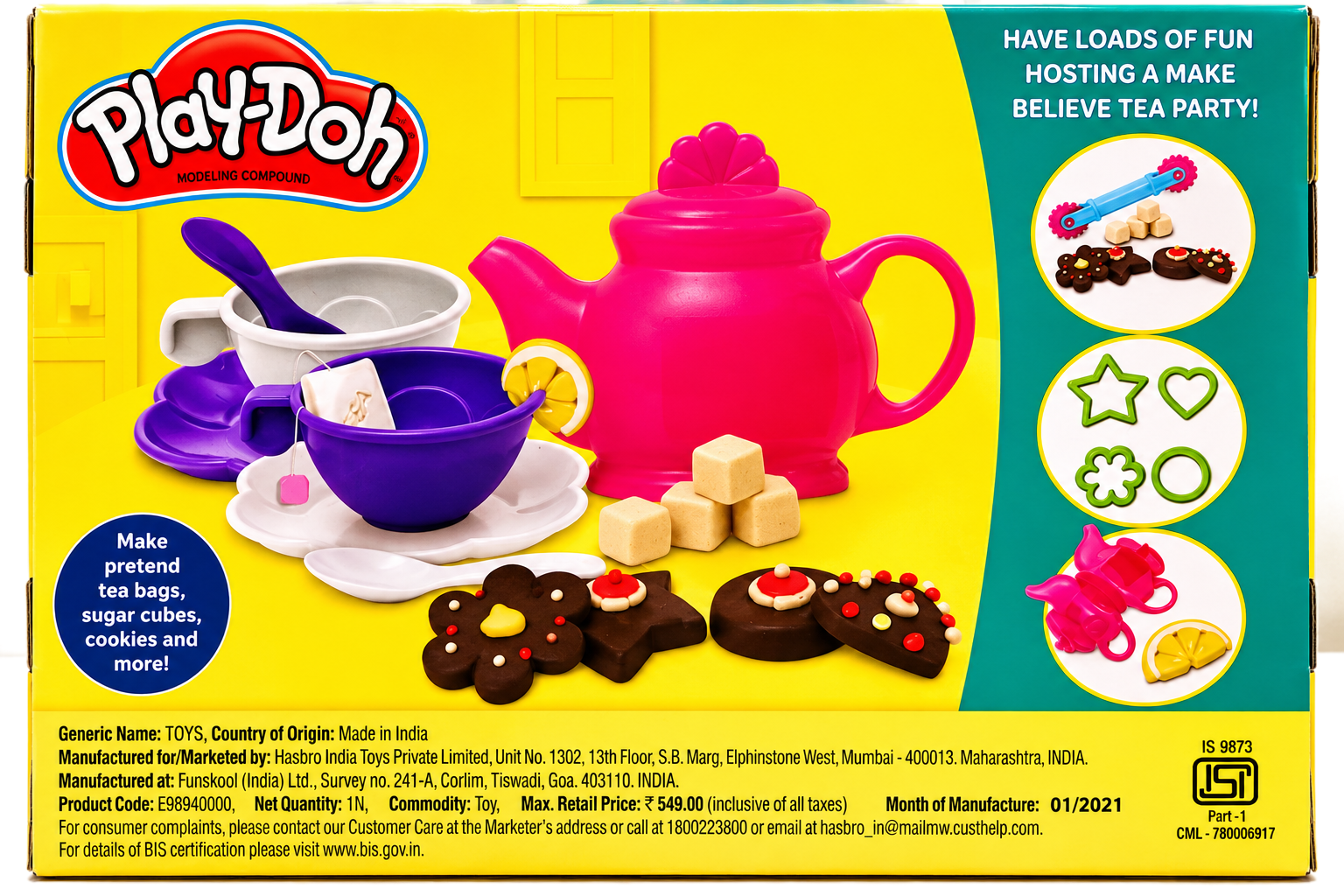 Play-Doh Tea for Two Playset
