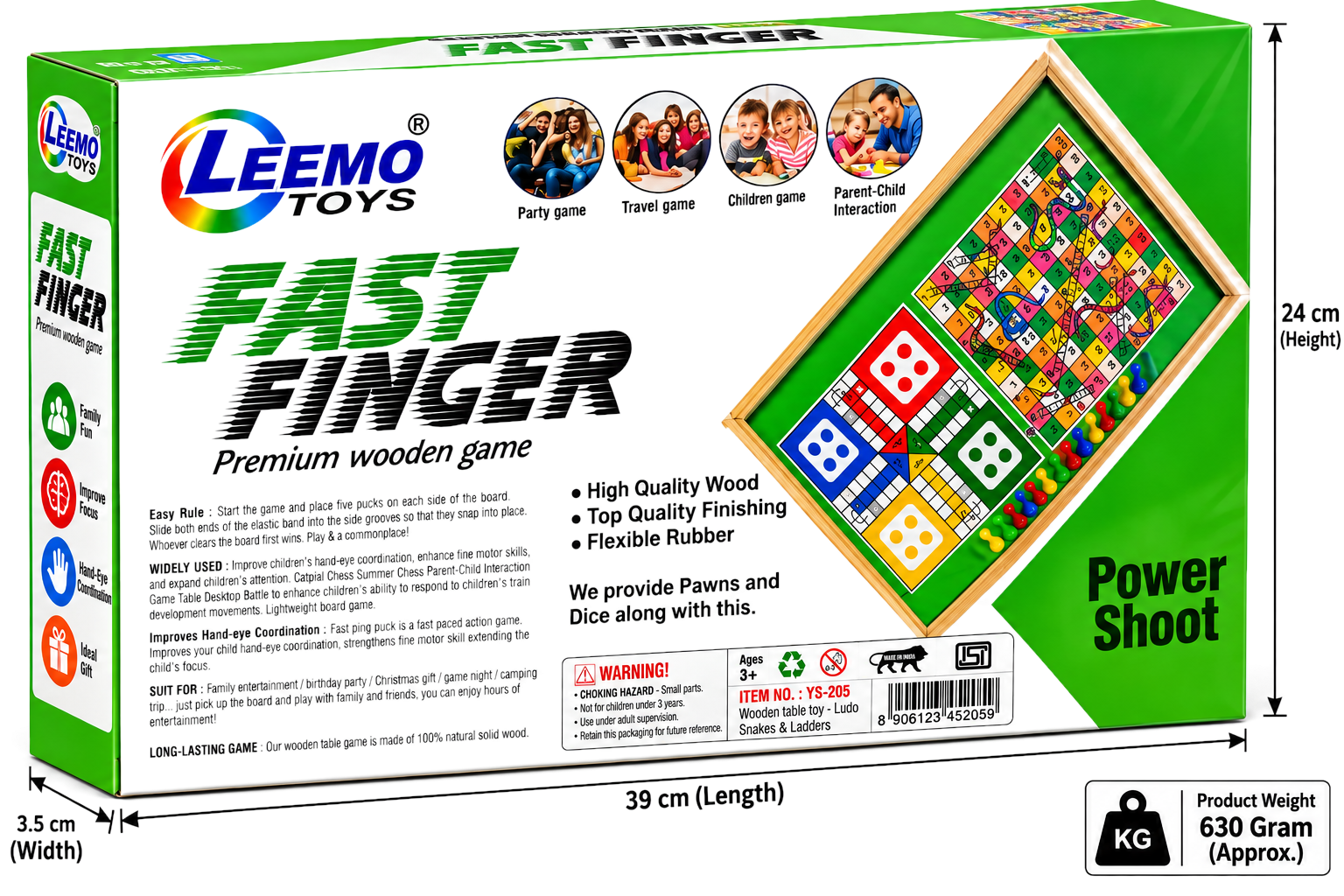 Fast Finger Premium Wooden Game