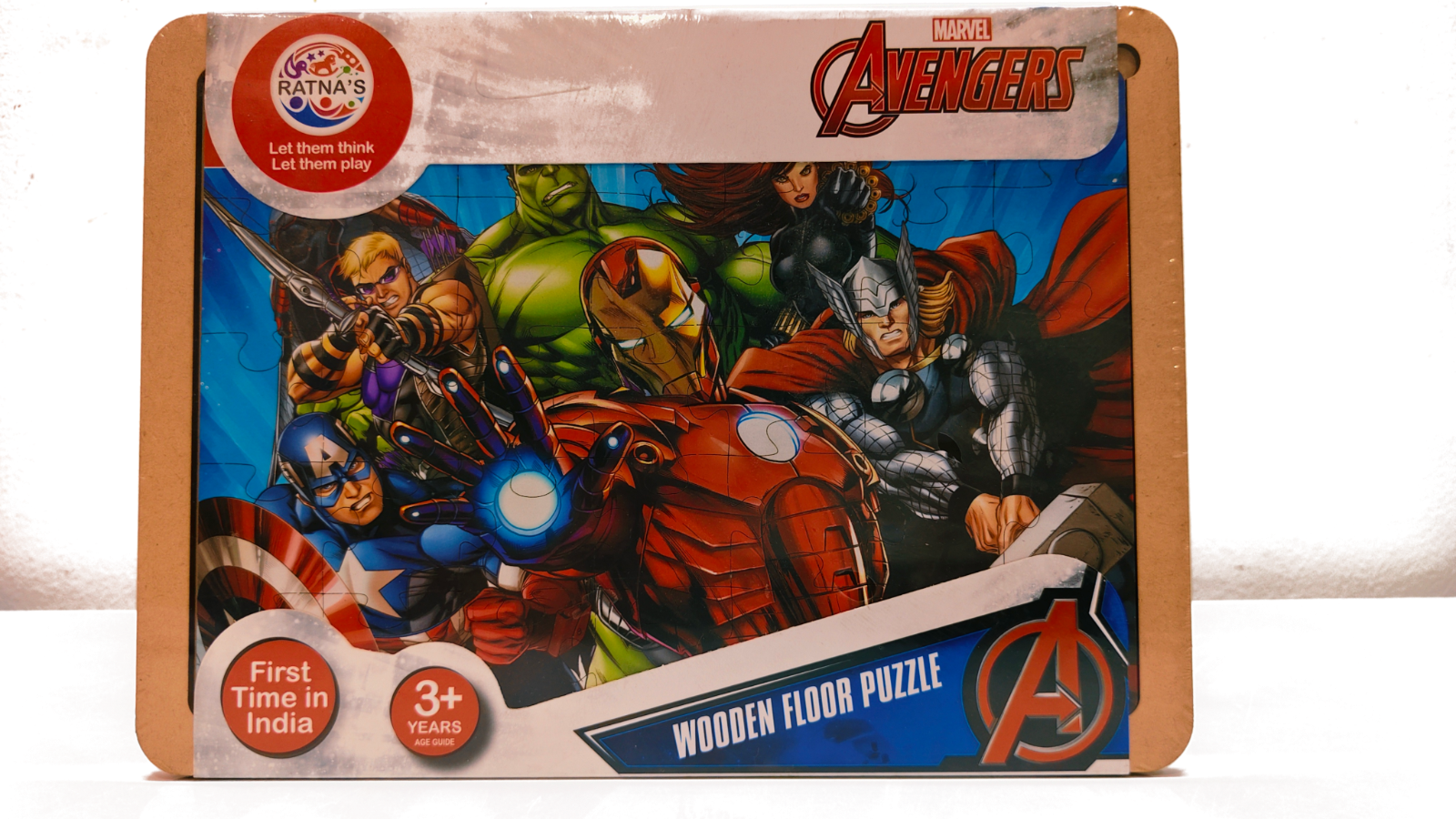Marvel Avengers Wooden Floor Puzzle - 35 Pieces