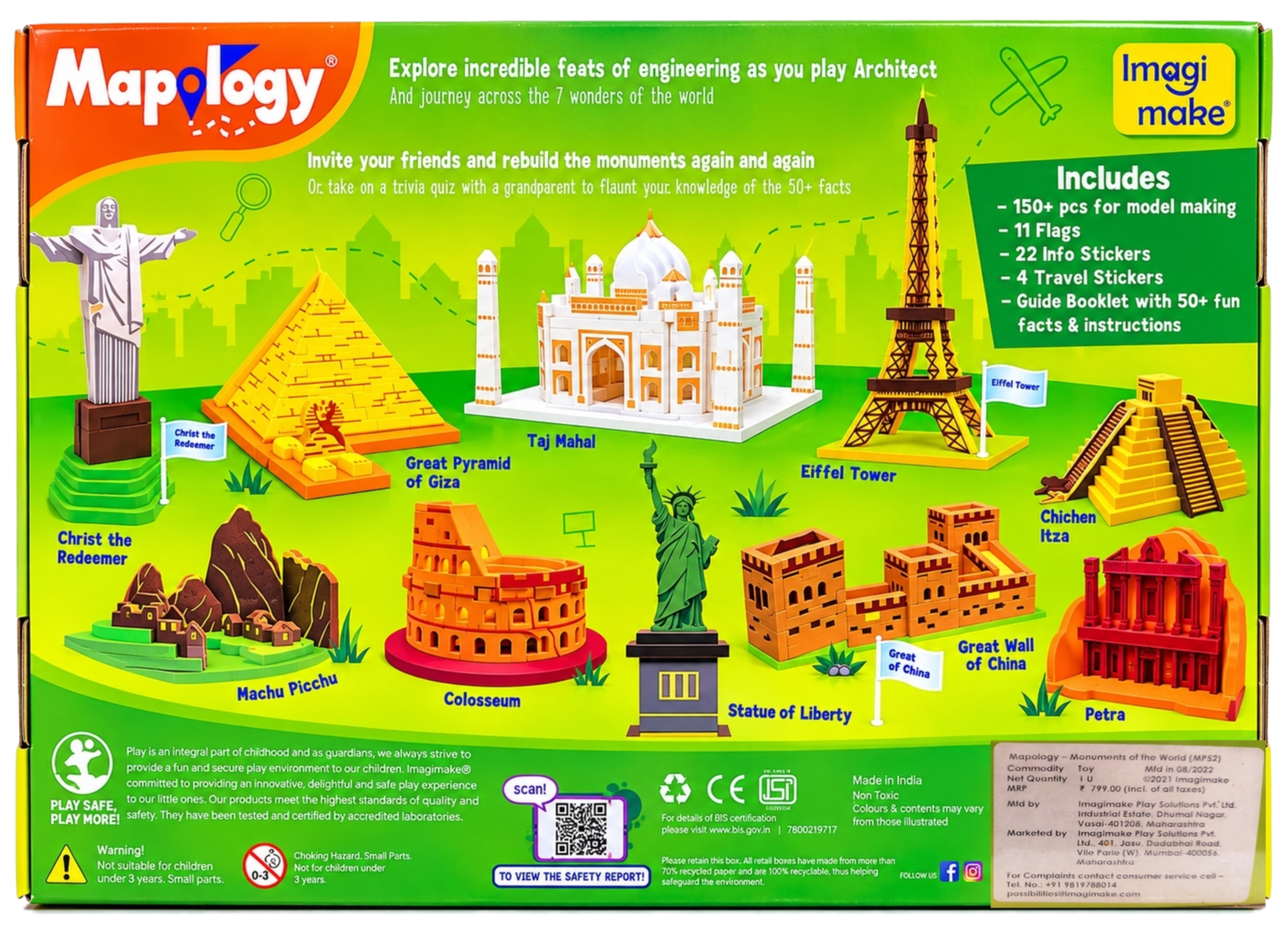 Mapology Monuments of the World Building Set