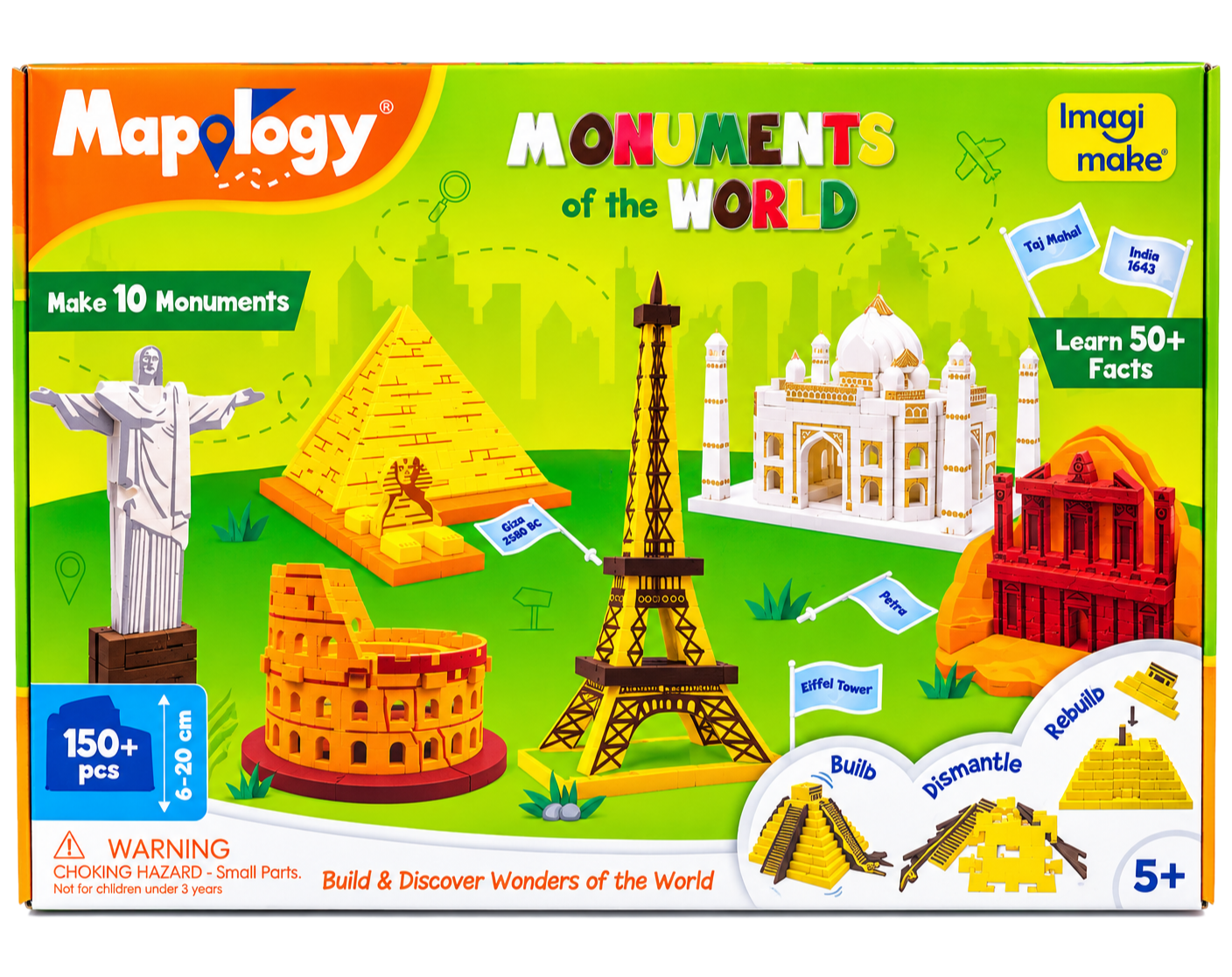 Mapology Monuments of the World Building Set