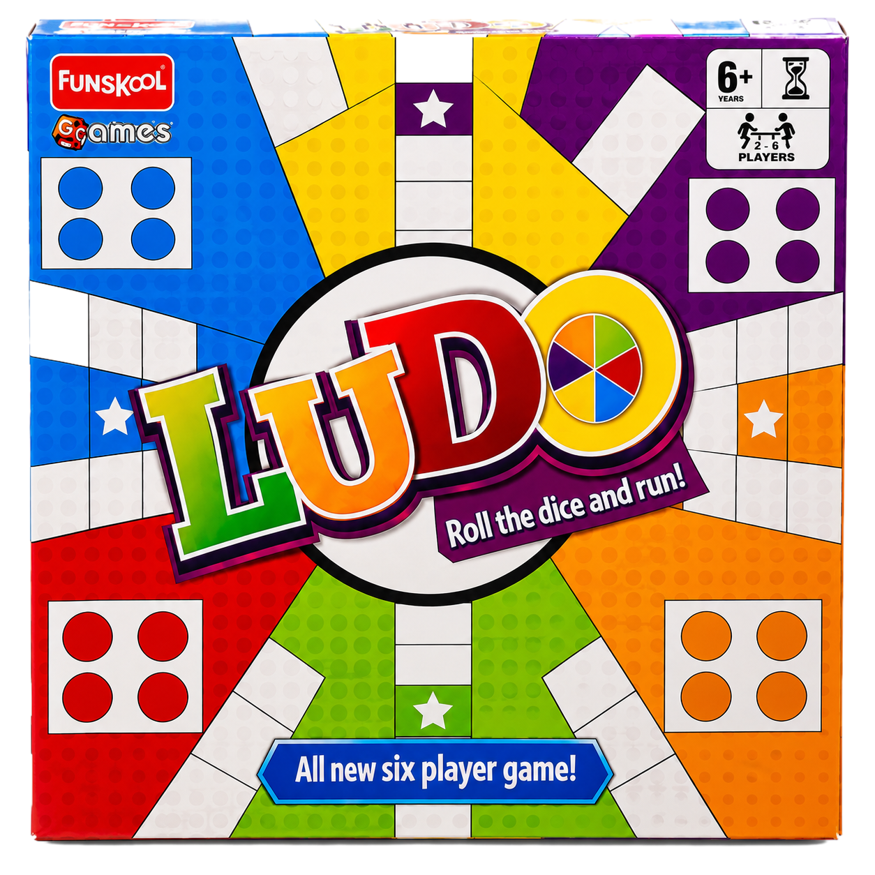 LUDO Board Game - 6 Player Edition
