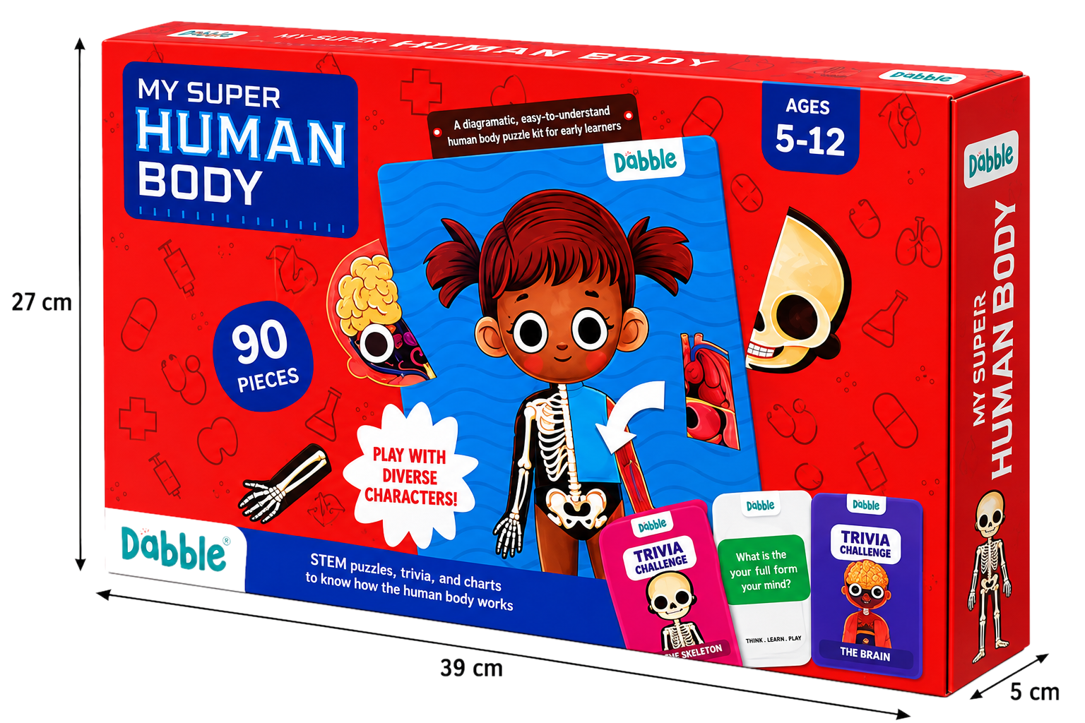 My Super Human Body - Educational Puzzle & Learning Kit