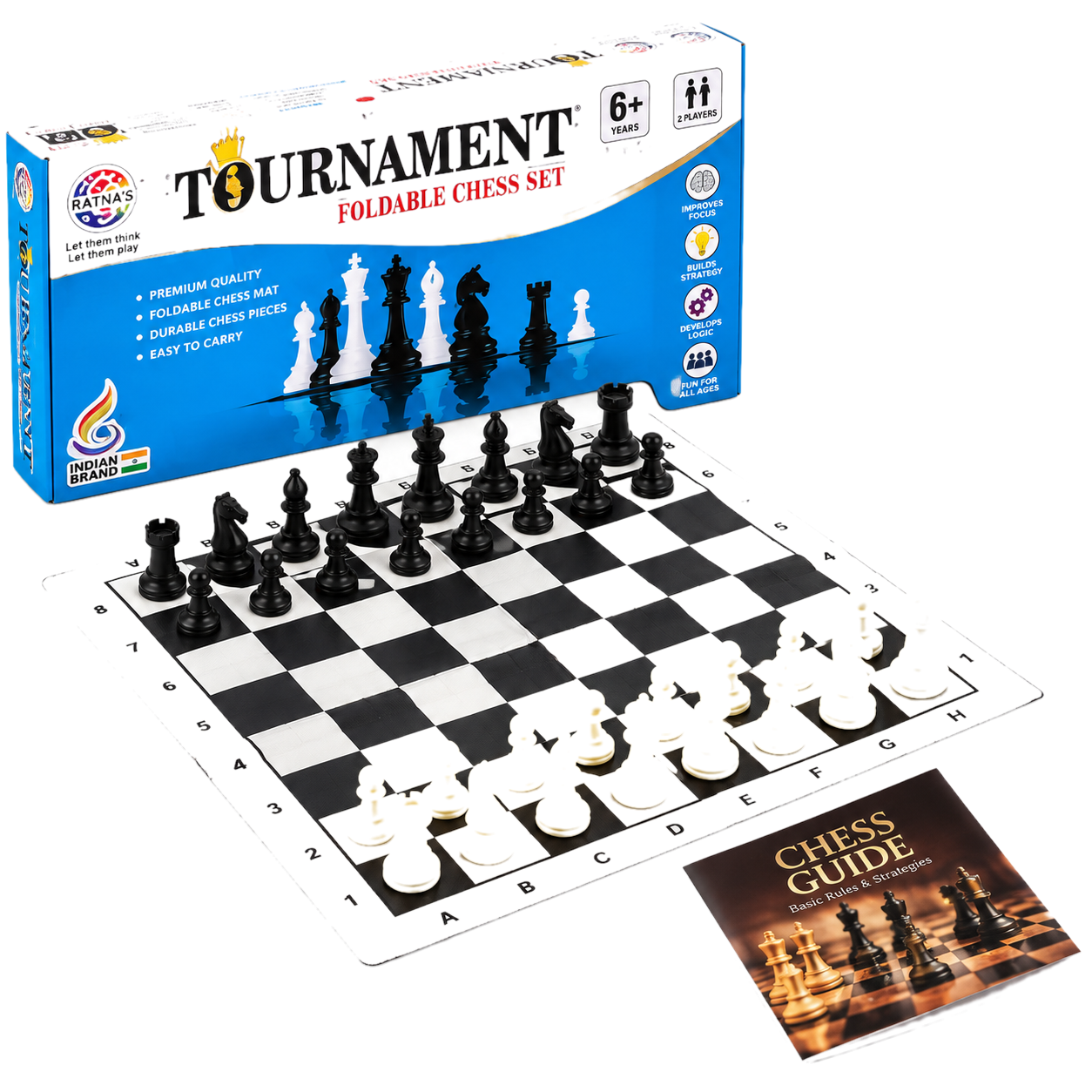 Senior Tournament Foldable Chess Set
