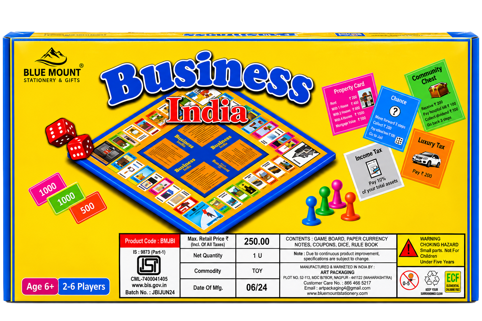 Business India Board Game